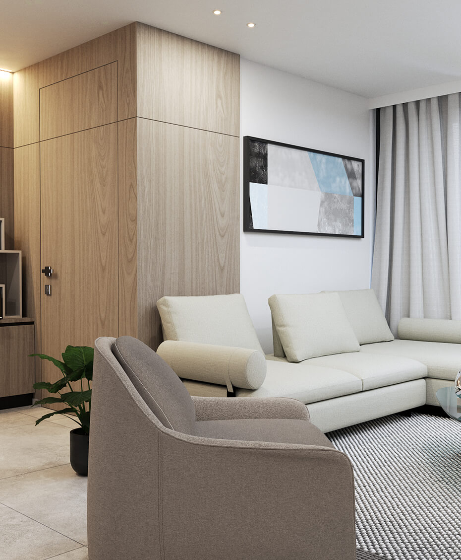 Interior representativo — X Tower
